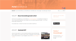 Desktop Screenshot of blockfloete.de